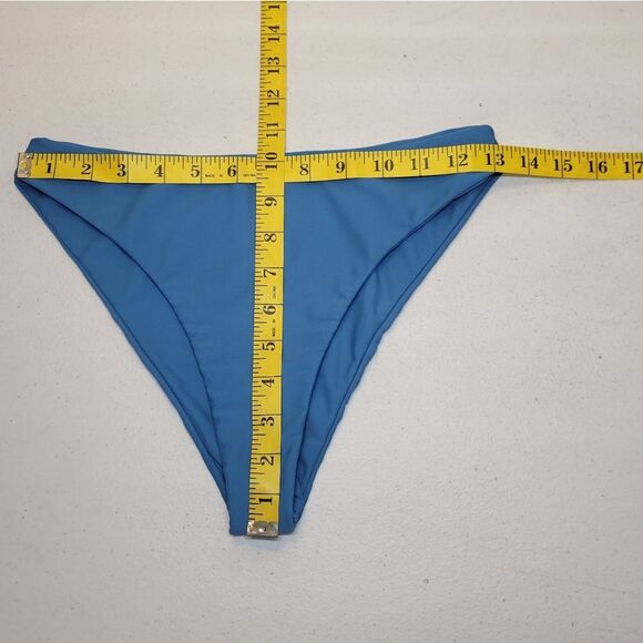 Revolve X Tularosa Tiff Top in Blue and Matching Bottoms Bikini Swimsuit Set - Picture 9 of 10